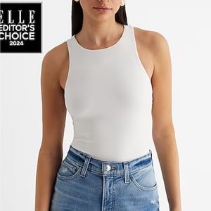 Body Contour High Scoop Neck Bodysuit